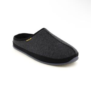Deer Stags Men's Wherever Tweed Slipper, Black Tweed, 9 Wide